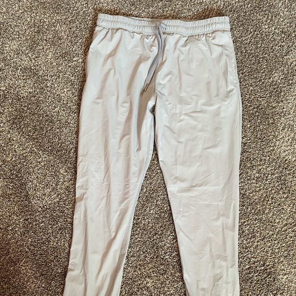 ZYIA Activewear Gray Everywhere zipper joggers size Large